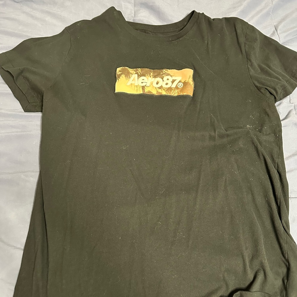 Aeropostale Black Tee with logo